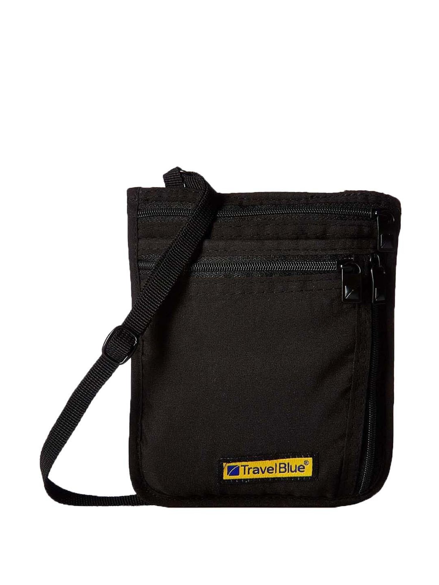 Travel Blue Black Solid Waist Pouch