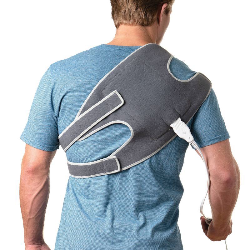 Pure Enrichment PureRelief Universal Joint and Muscle Heating Pad - 19.5" x 11.5" - Gray