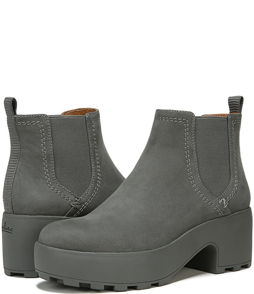 Zodiac Tavi Leather Chelsea Platform Booties