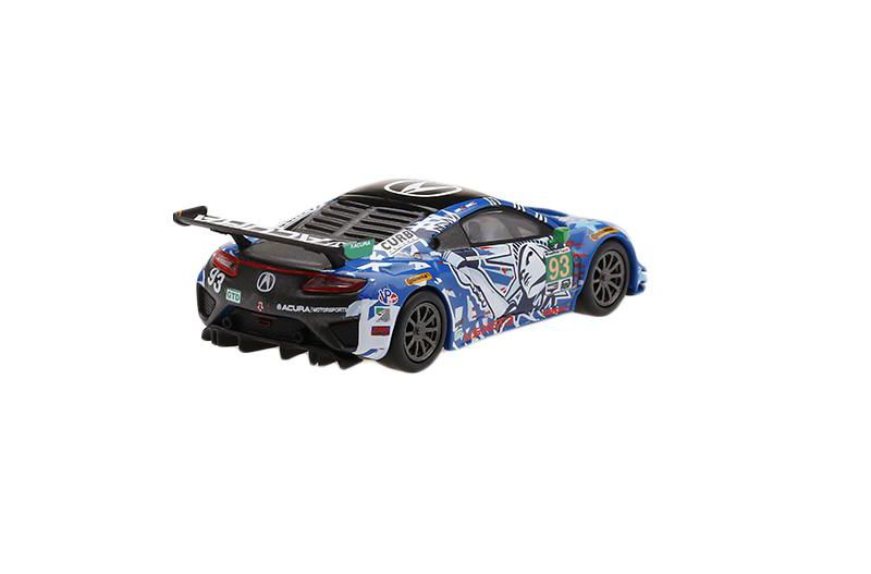 Acura NSX GT3 #93 "Statue of Liberty" 2017 IMSA Watkins Glen Ltd Ed 3,600 pcs 1/64 Diecast Car by True Scale Miniatures