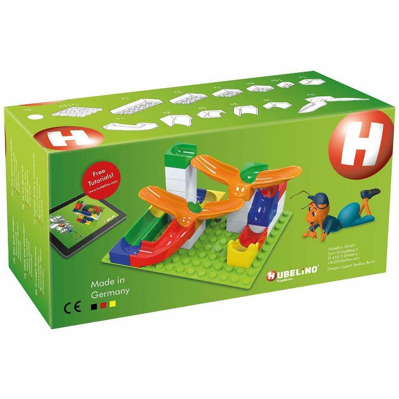 Hubelino Marble Run - 44-Piece Cradle Chute Expansion Set