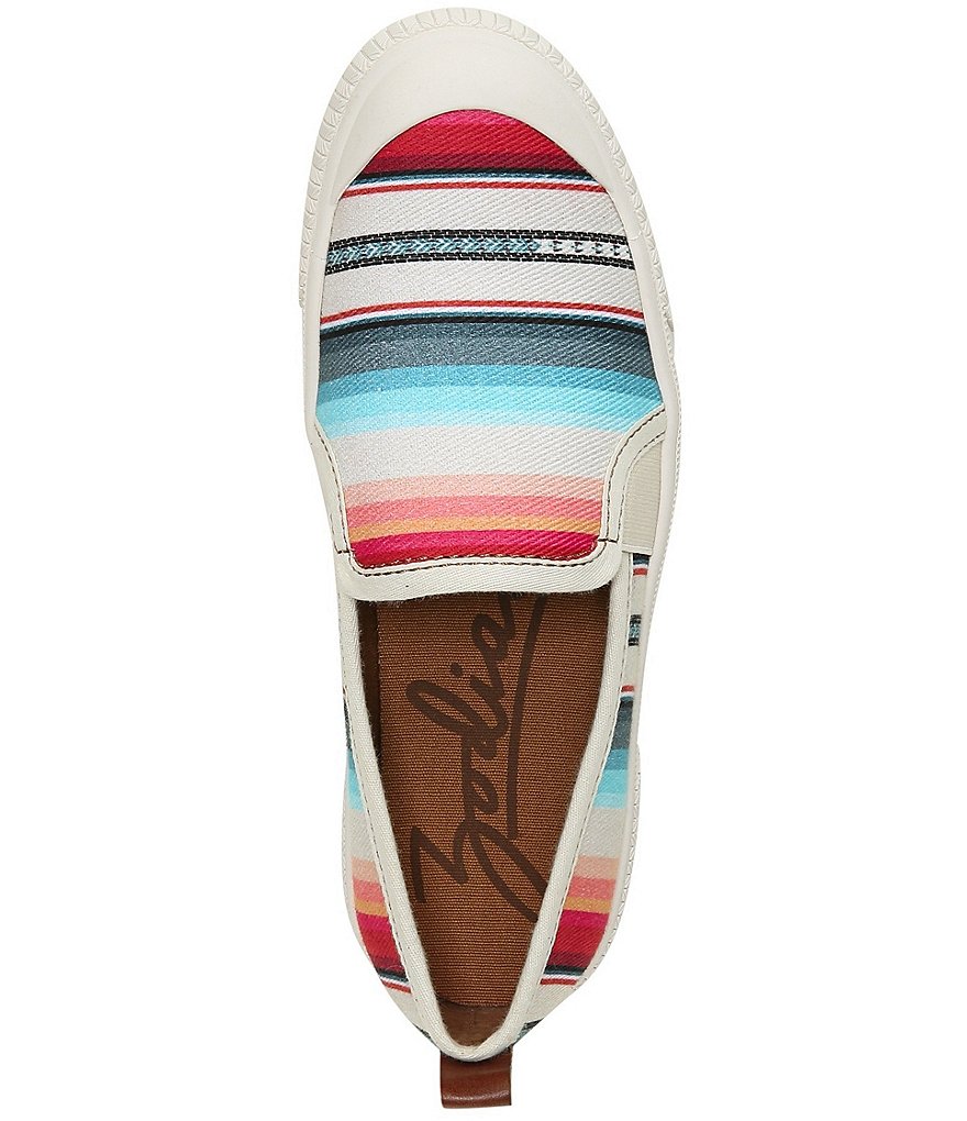 Zodiac Ciara Blanket Stripe Fabric Slip-Ons