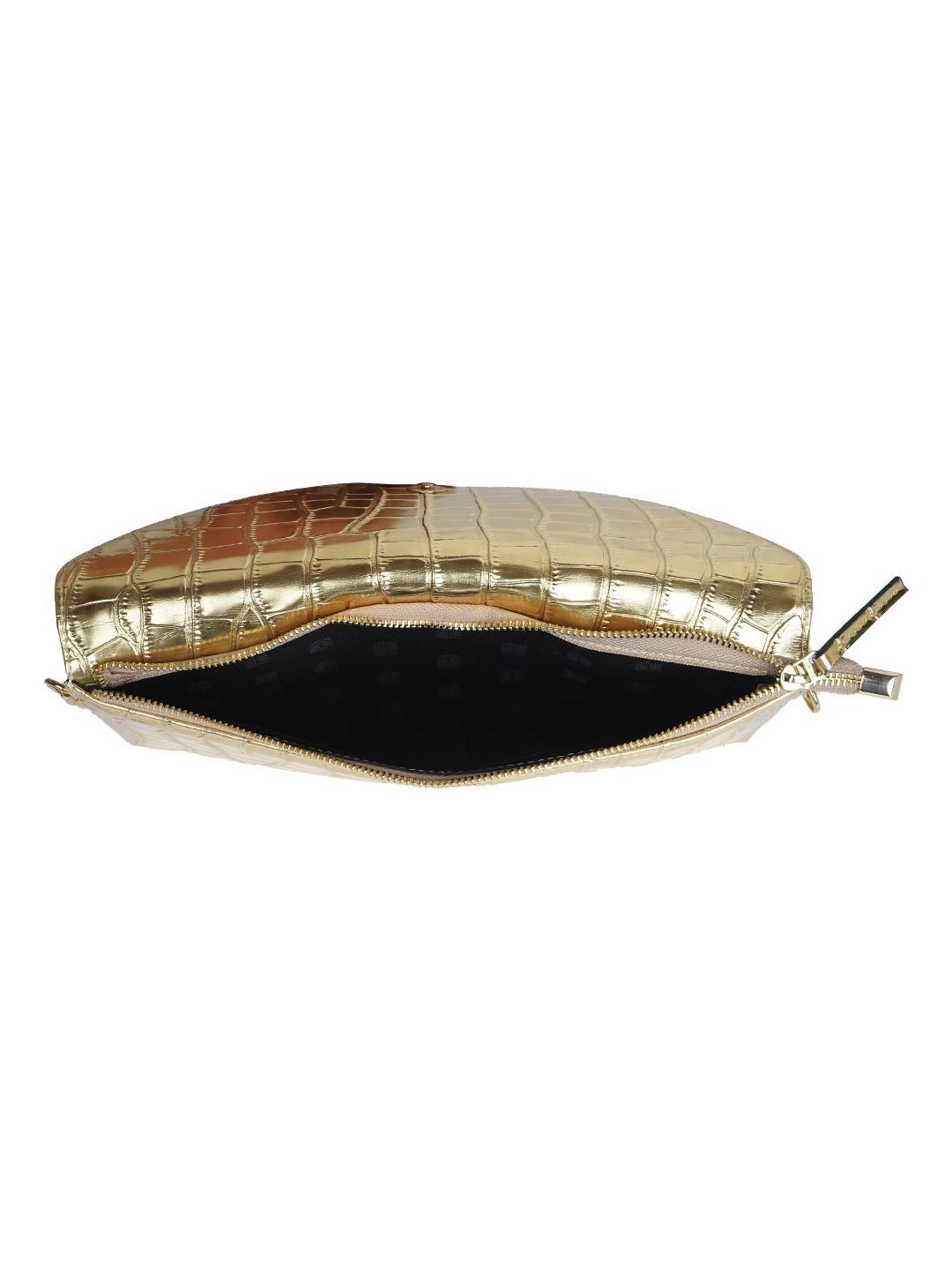 Horra Golden Embellished Envelope Clutch