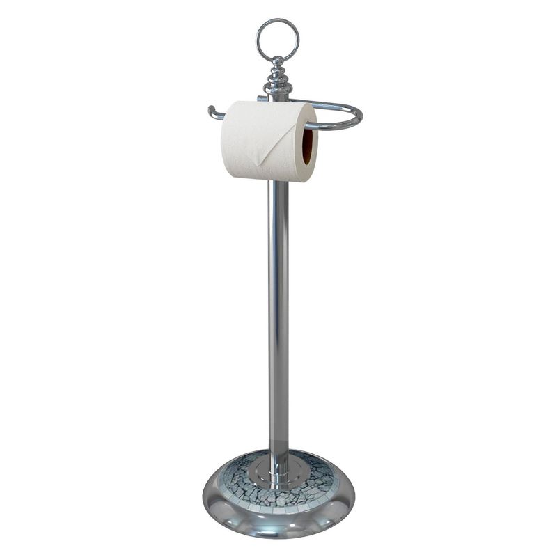 Freestanding Toilet Tissue Holder Chrome - Nu Steel