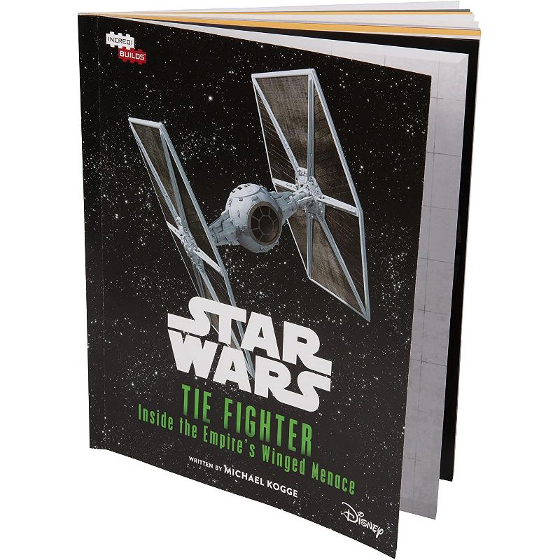 Incredibuilds Star Wars Tie Fighter Book & Wood Model Figure Kit