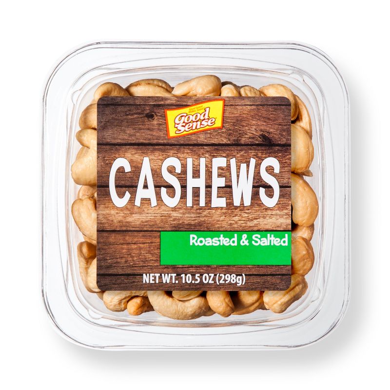 Good Sense Roasted Salted Cashews - 5oz