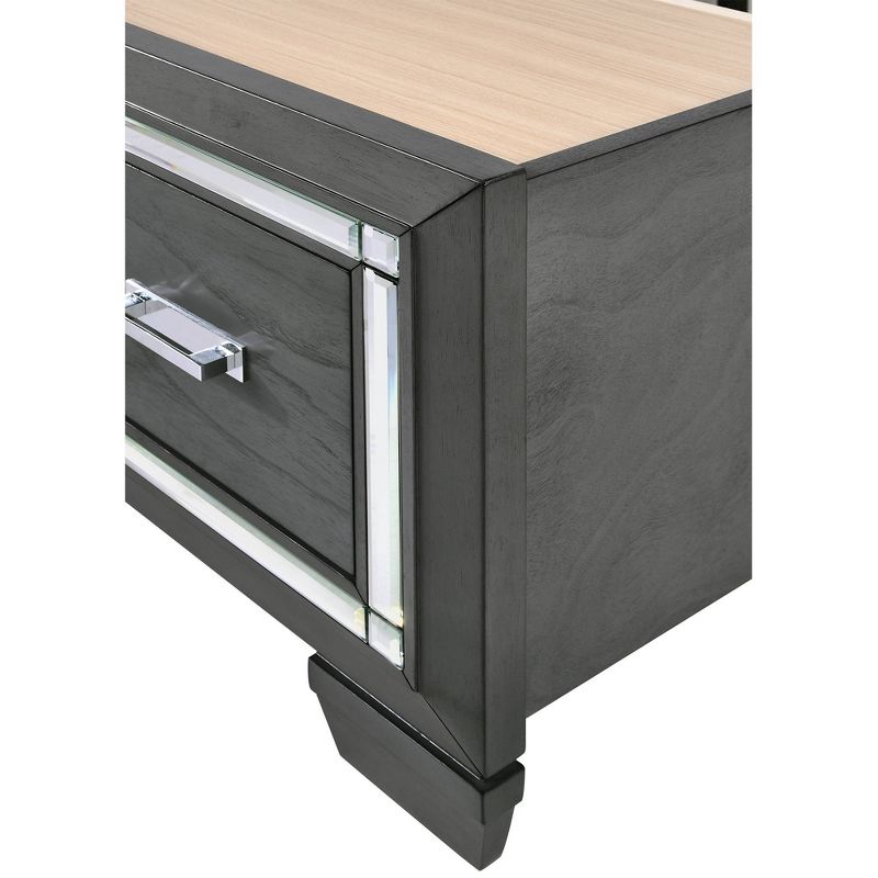 3pc Queen Kenzie Storage Bedroom Set Gray - Picket House Furnishings