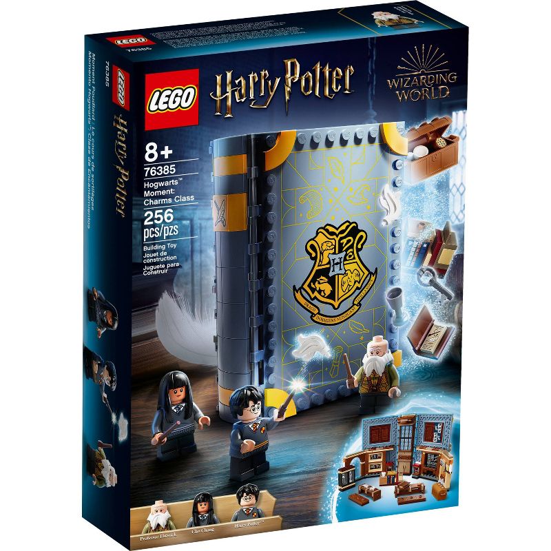 LEGO Harry Potter Hogwarts Moment: Charms Class; Brick-Built Book Playset 76385