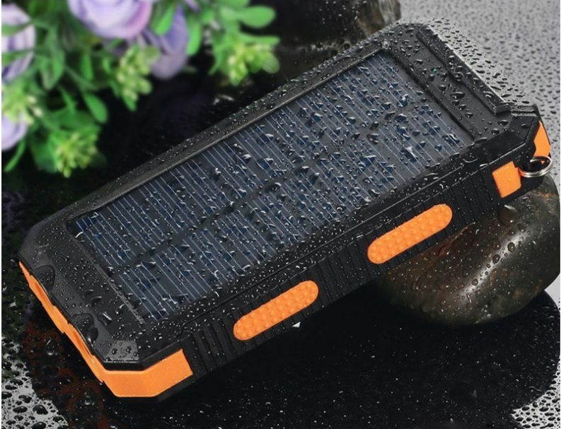2020 Waterproof 900000mAh USB Portable Solar Charger Solar Power Bank For Phone