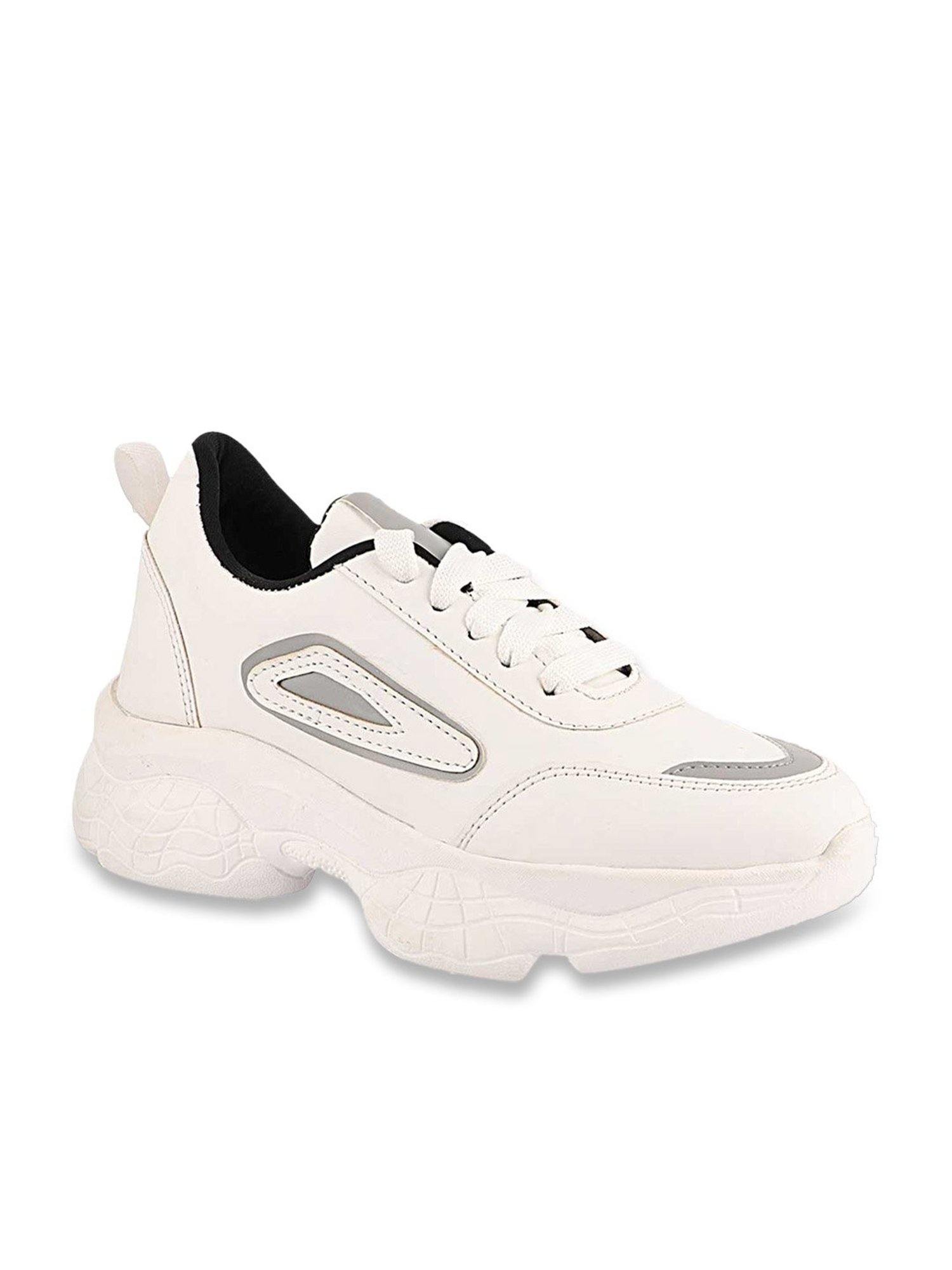 Shoetopia Women's White Running Shoes