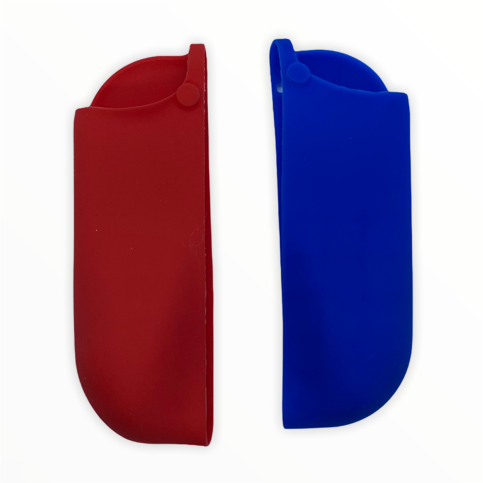 JenDore Blue & Red Silicone Nintendo Switch Joycon Protective Covers