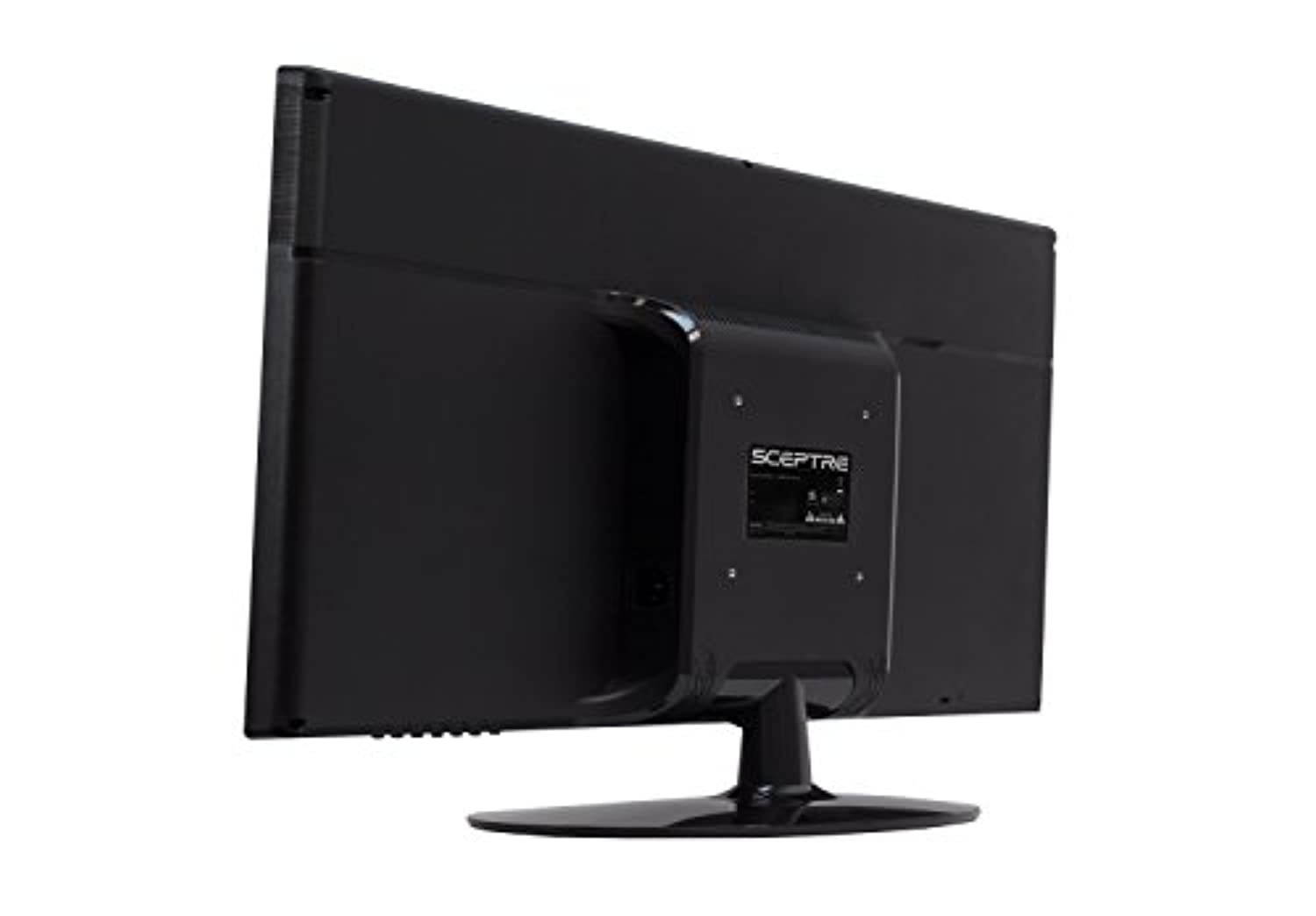 Sceptre 24 Inch 75Hz Slim LED Monitor with Build-in Speakers HDMI VGA, New Black (E248W-19208A) (E248W-19208A)