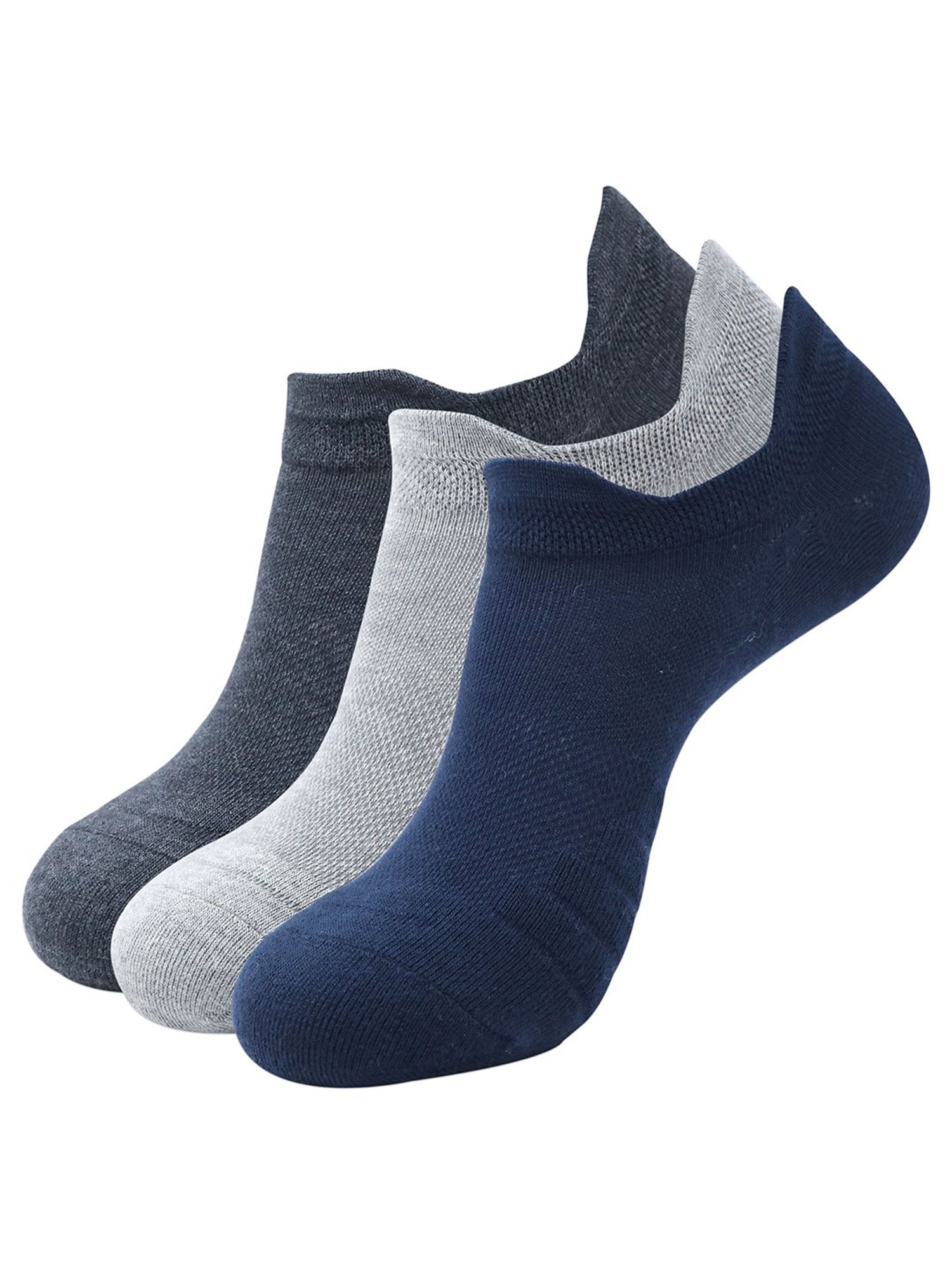 Balenzia Multicolor Free Size Socks - Pack of 3