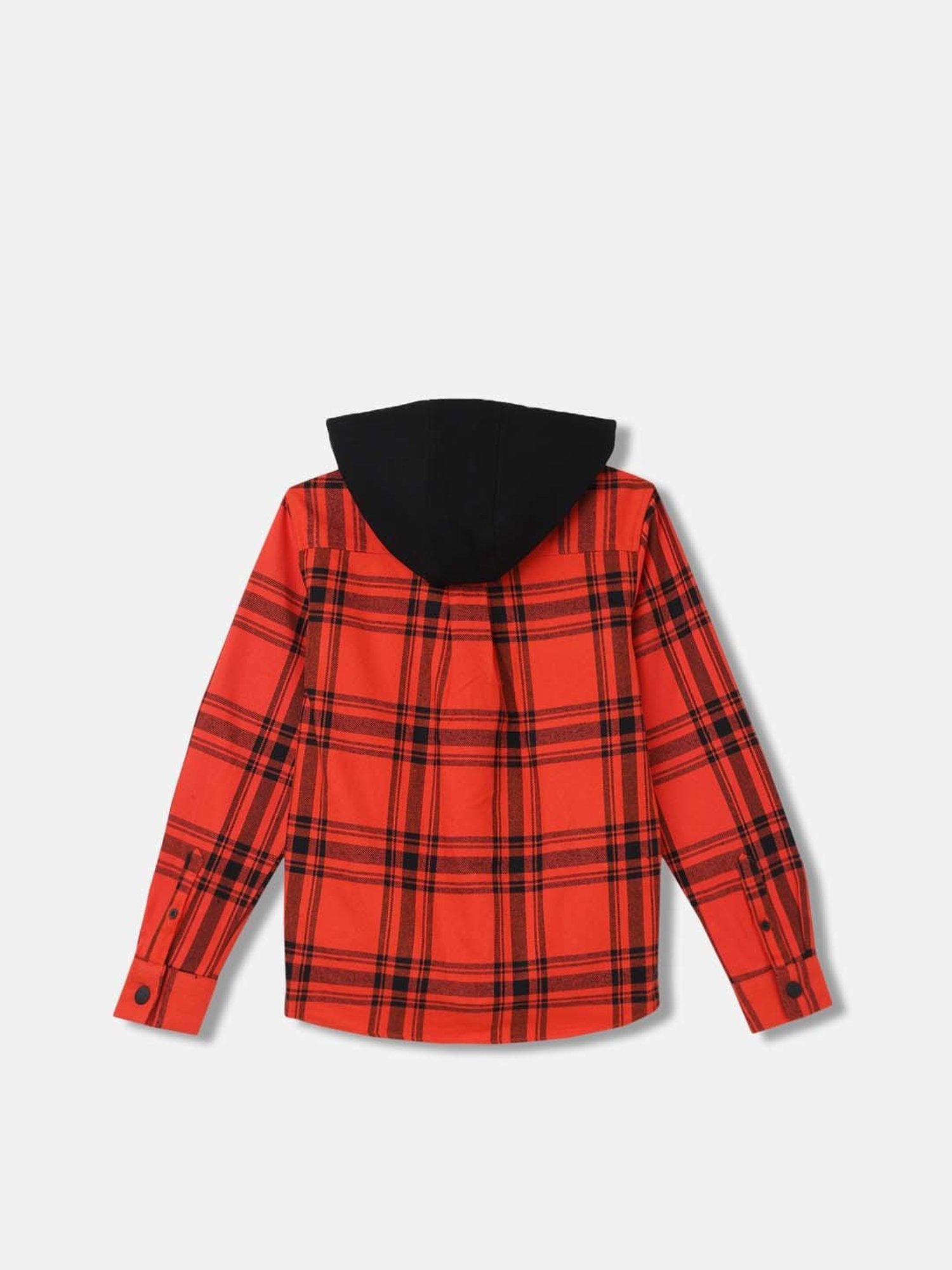Antony Morato Kids Red Cotton Full Sleeves Shirt