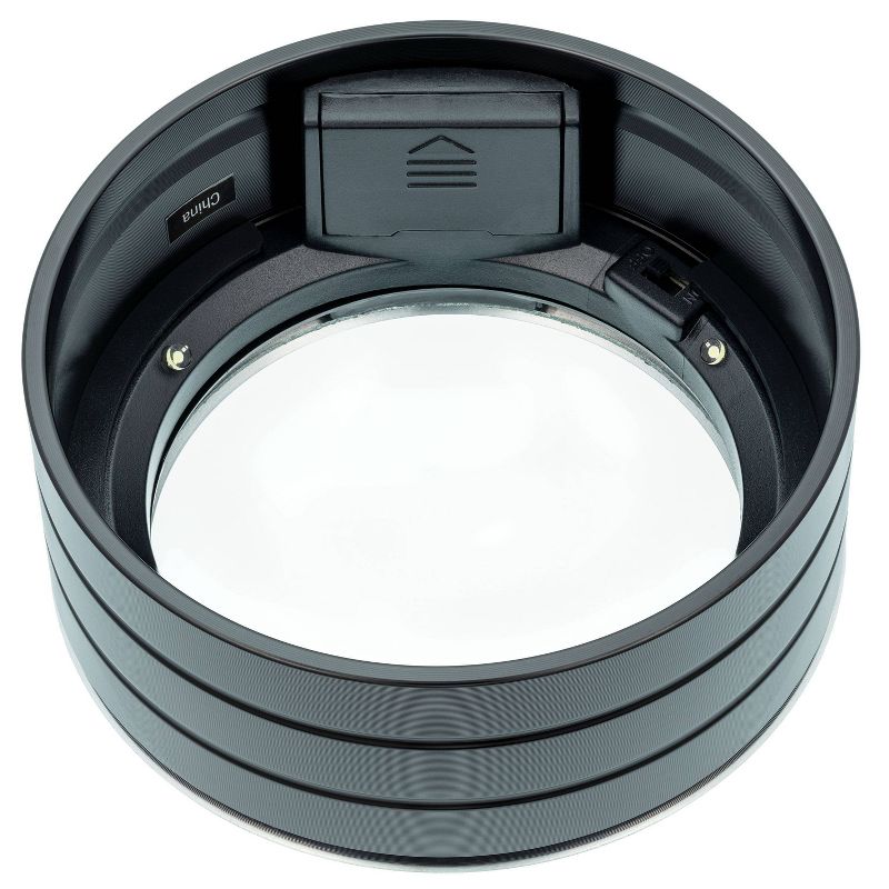 Lighted Dome Magnifier - Black LED