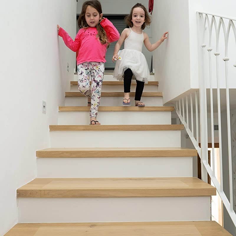 15Count Pre Cut Transparent 24 x 4 Non Slip Strips Safety for Kids Elders and Pets Adhesive StairFloor Treads Indoor Outdoor Prevents Slipping PVC Free