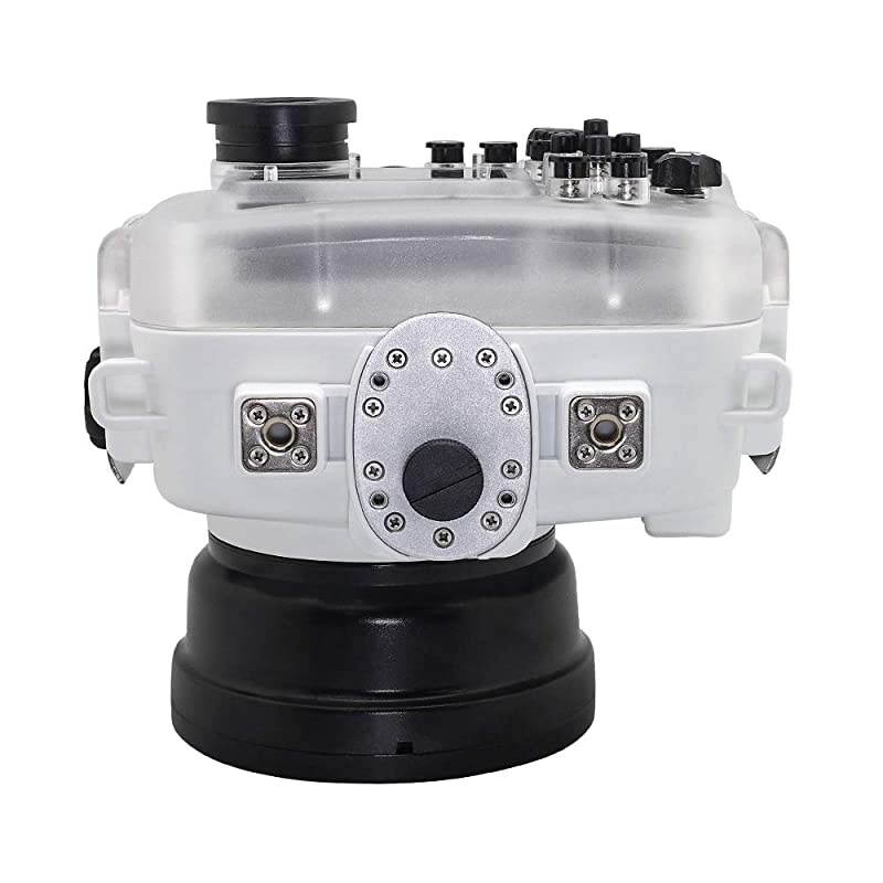 60M/195FT Waterproof housing A6xxx Series  (White) for Sony a6500 a6400 a6300 a6100 / GEN 3