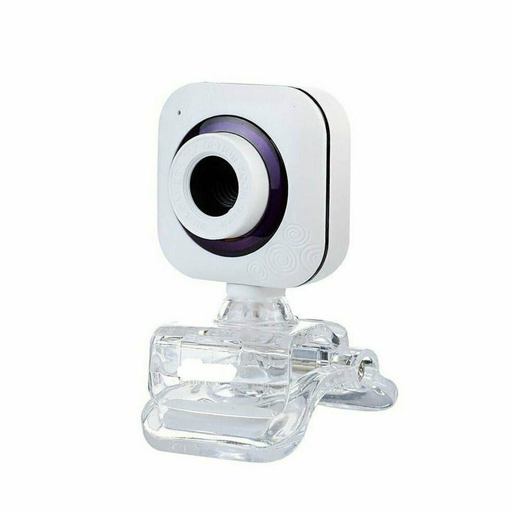 Lejiahong 480P HD Camera USB Drive-free Transparent Clip Video Conferencing Network Class Camera Teaching Cam Webcam