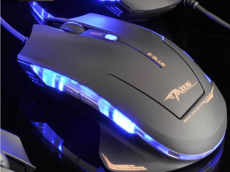 White E-3lue E-Blue Mazer 1600 DPI LED Wired Gaming mouse