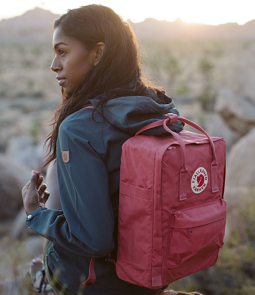 Fjallraven Kanken Water-Resistant Cotton Zipper Convertible Backpack