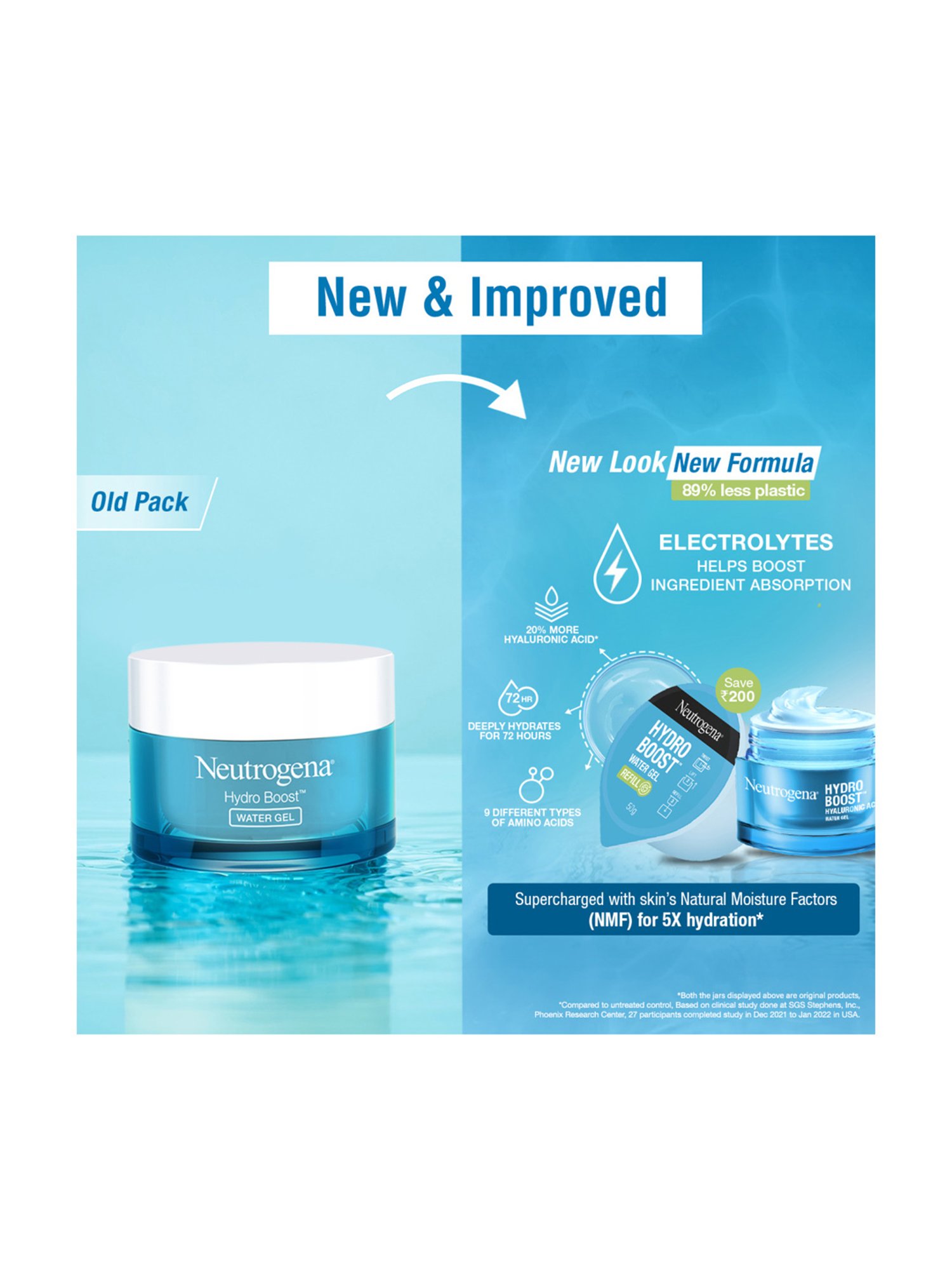 Neutrogena Hydro Boost Water Gel Refill - 50 gm