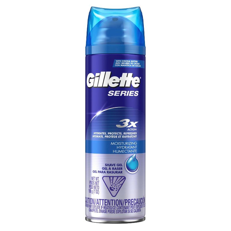 Gillette Series Men's Moisturizing Shave Gel - 7oz