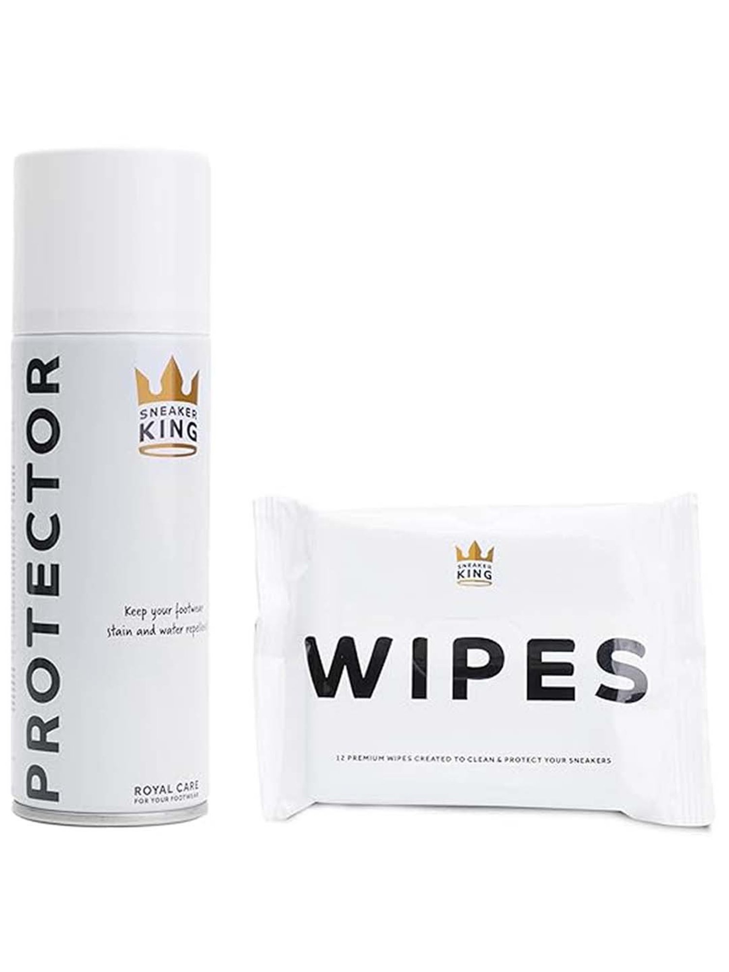 Sneaker King Shoe Protector Stain Water Repellent Spray 200ml & Sneaker Cleaning Wipes
