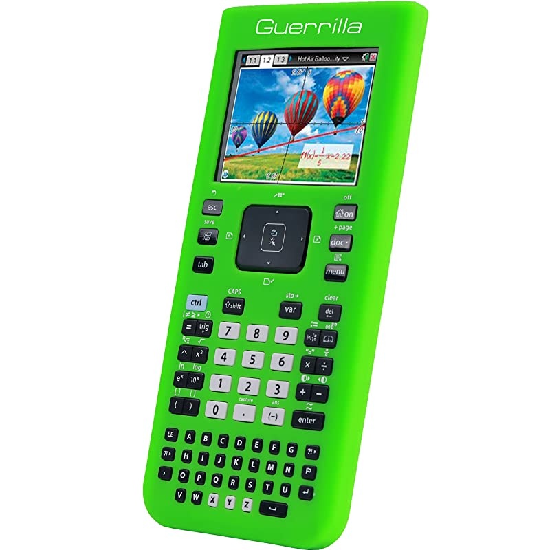 Silicone Case for Texas Instruments TI Nspire CX/CX CAS Graphing Calculator, Green