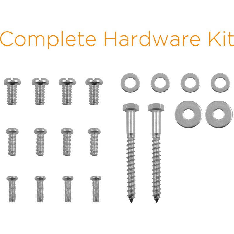 TV Wall Mount Kit for 10"-27" TVs up to 44 Pounds with HDMI Cable