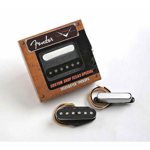 Fender Texas Special Telecaster Custom Shop Pickups, Set of 2 - Black/Chome