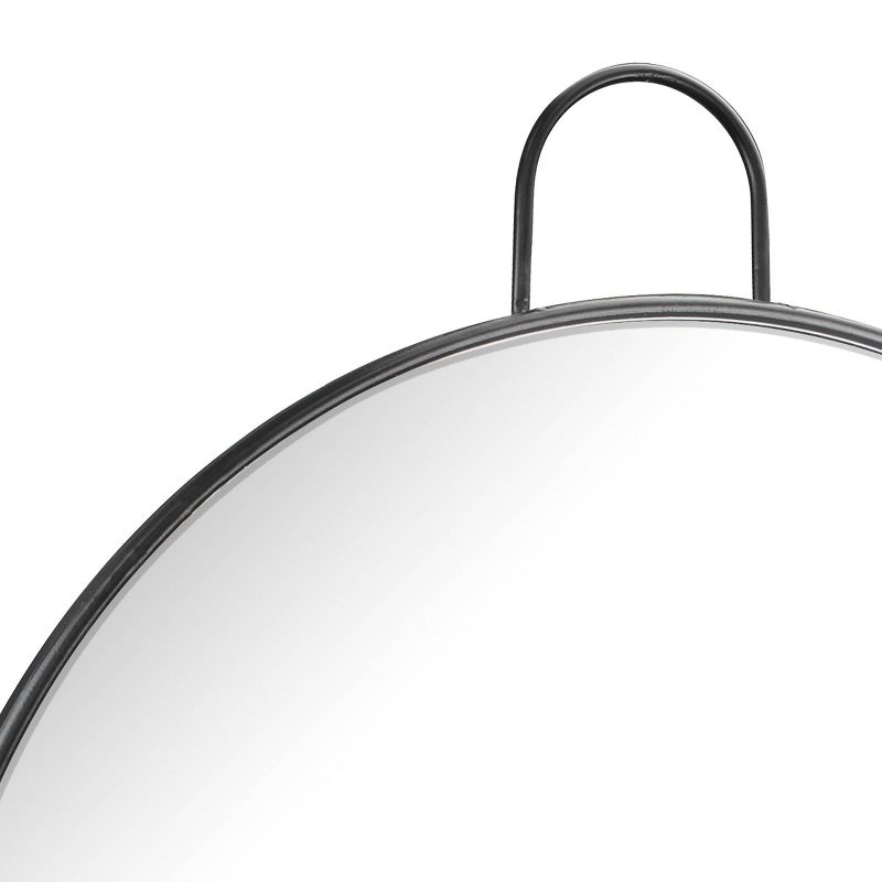 Large Round Metal Decorative Wall Mirror - Stonebriar Collection