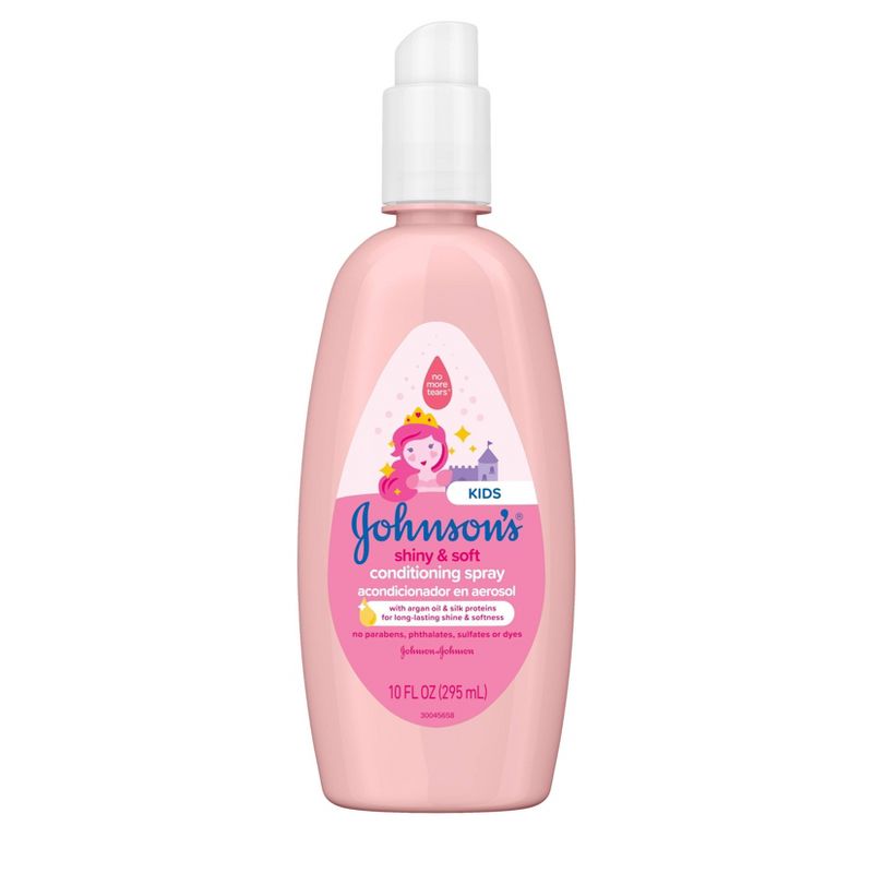 Johnson's Kids Shiny and Soft Conditioning Spray - 10 fl oz
