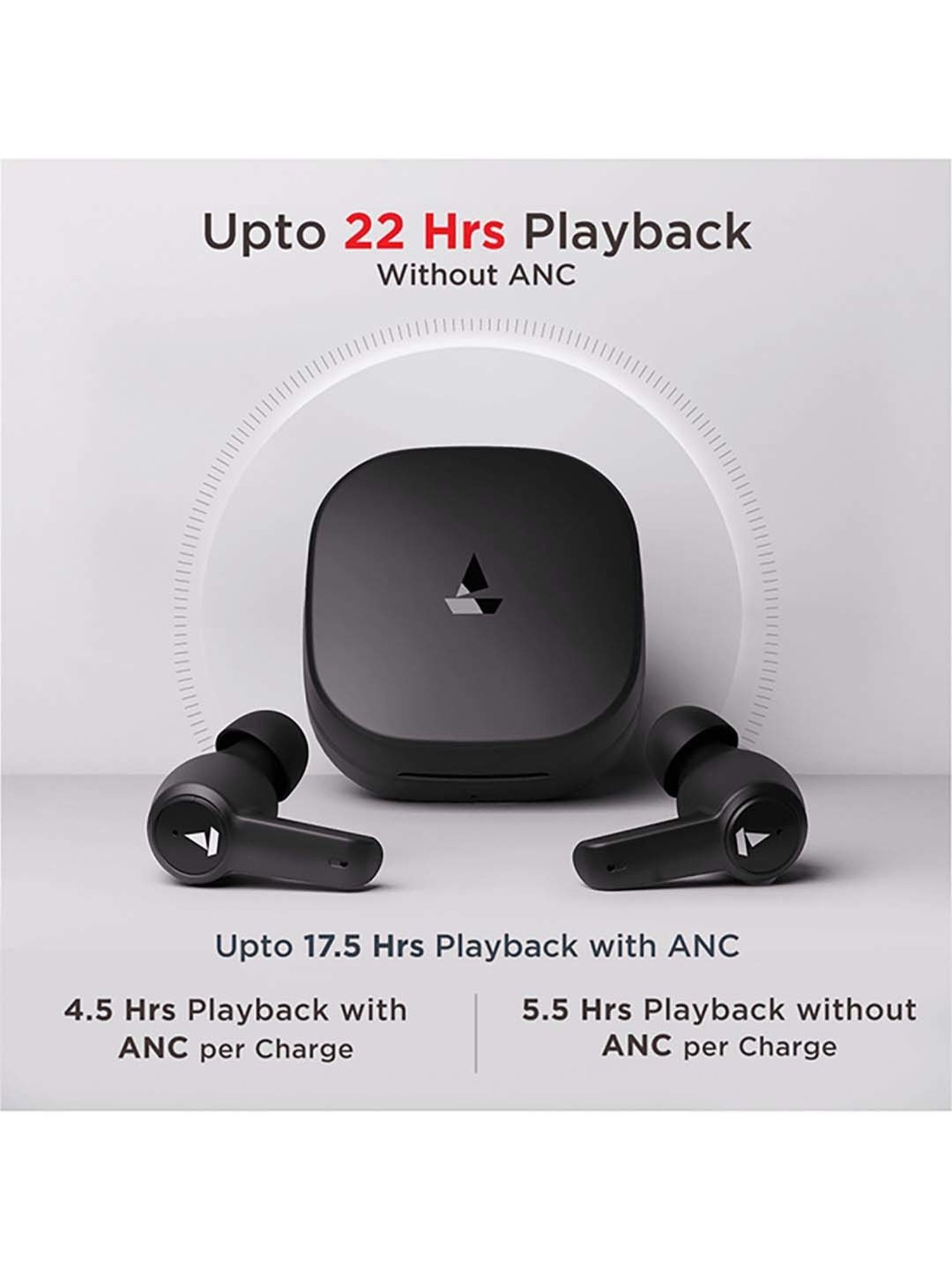 boAt Airdopes 411 Bluetooth Truly Wireless Earbuds (Black)