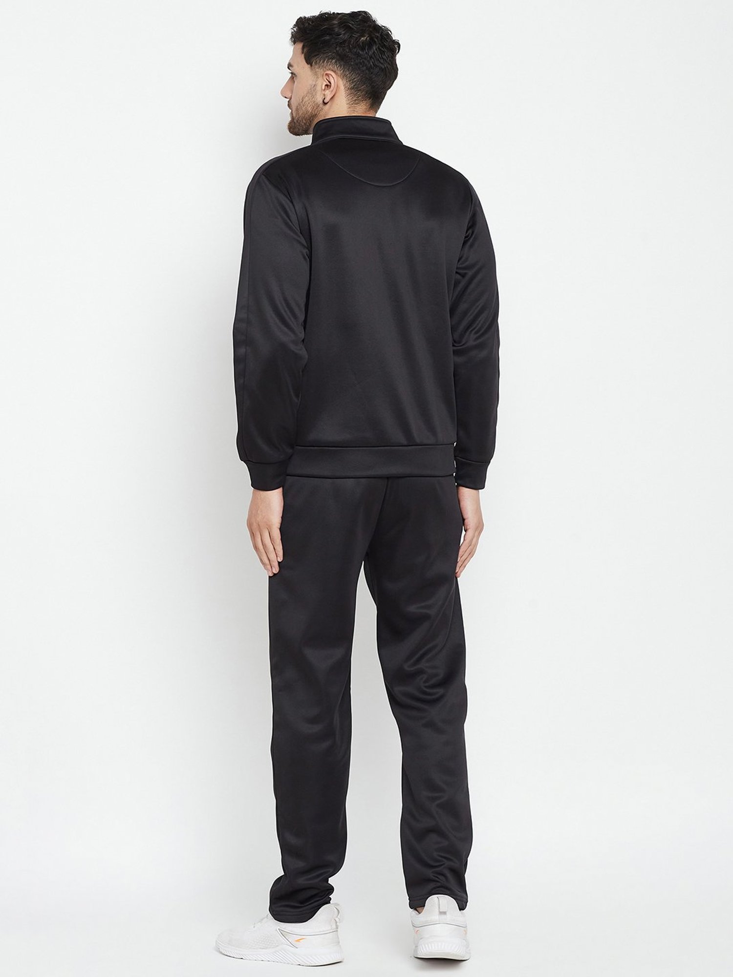 Okane Black Regular Fit Tracksuit