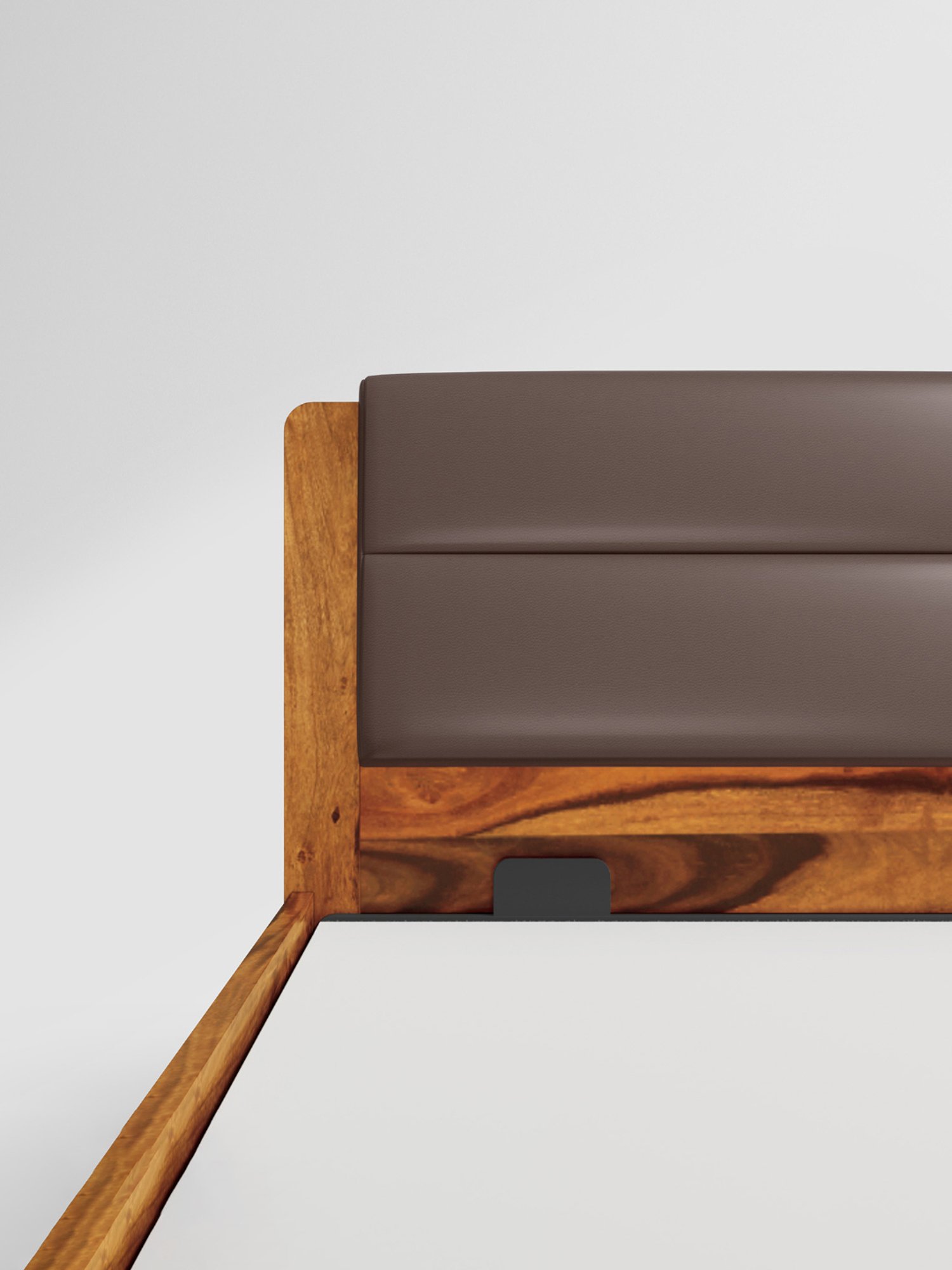 Nilkamal Riva Black Engineered Wood King Size Bed with Storage