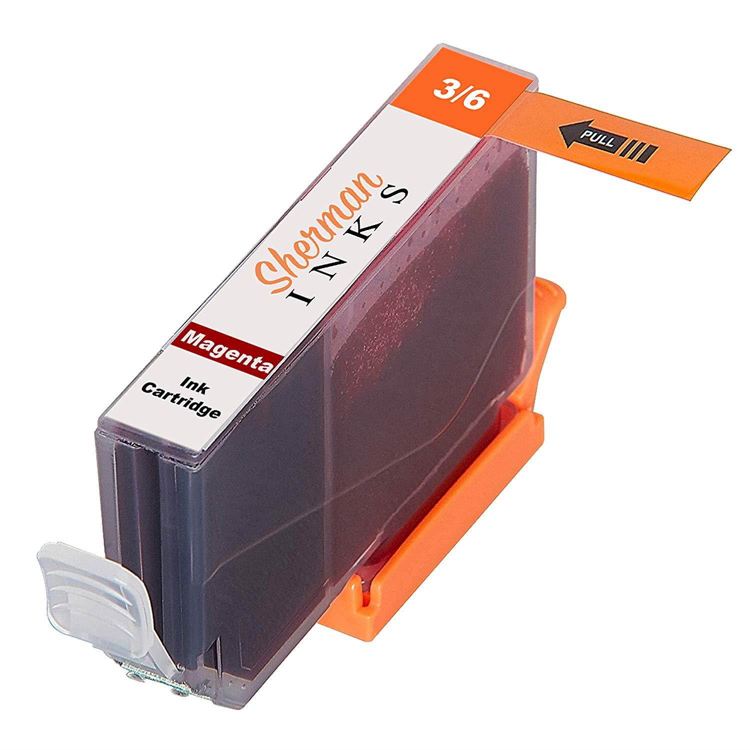 Sherman Replacement Ink Cartridge 8 Pack BCI6 for Printer: Canon PIXMA MP760