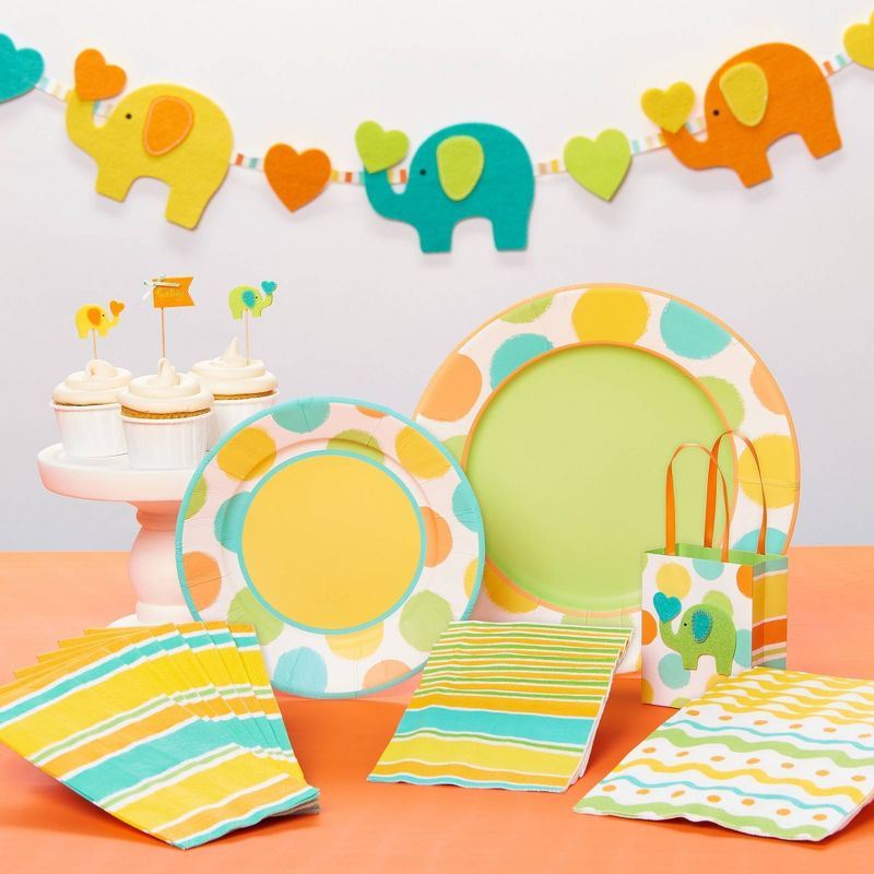 Big Dot of Happiness Noah's Ark - Cupcake Decoration - Baby Shower Cupcake Wrappers and Treat Picks Kit - Set of 24