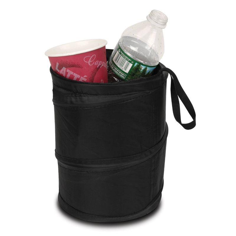 Turtle Wax Collapsible Trash Bin Black