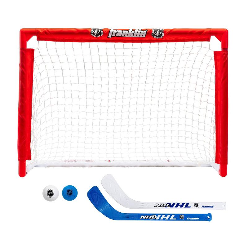 Franklin Sports NHL Mini Hockey Goal Set