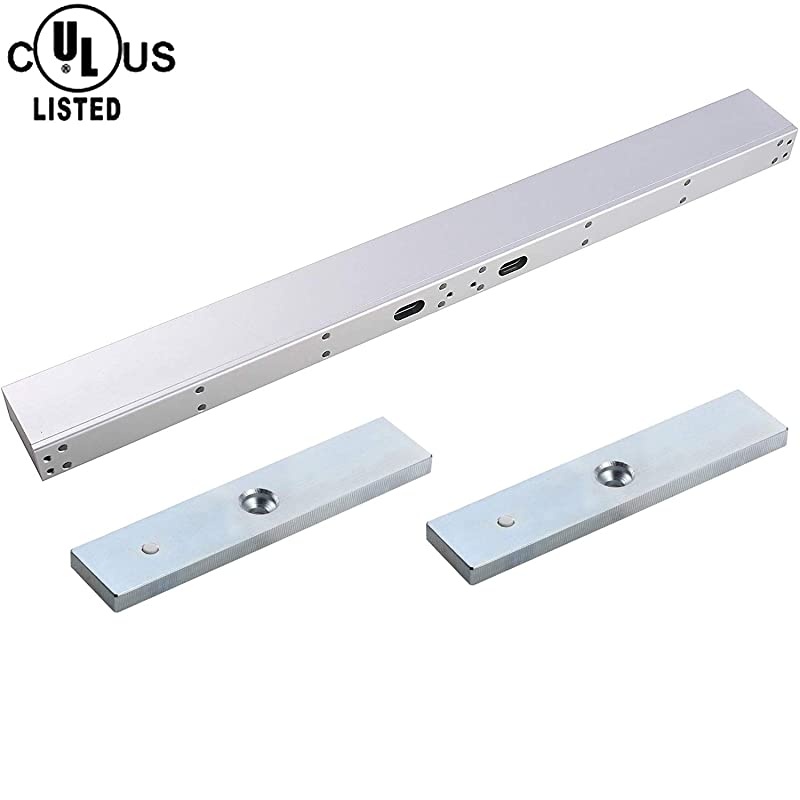 Electromagnetic Lock 600lb Holding Force Fail Safe with LED Sensor for Double Door ULlisted Certified