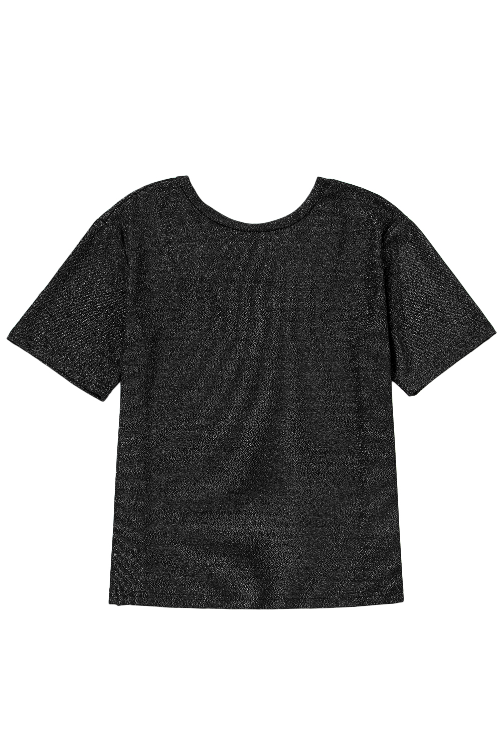 Red Cheetah Print Casual Short Sleeve Crew Neck T Shirt