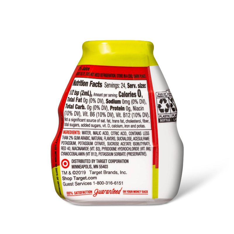 Strawberry Watermelon Liquid Water Enhancer - 1.62 fl oz Bottle - Market Pantry™