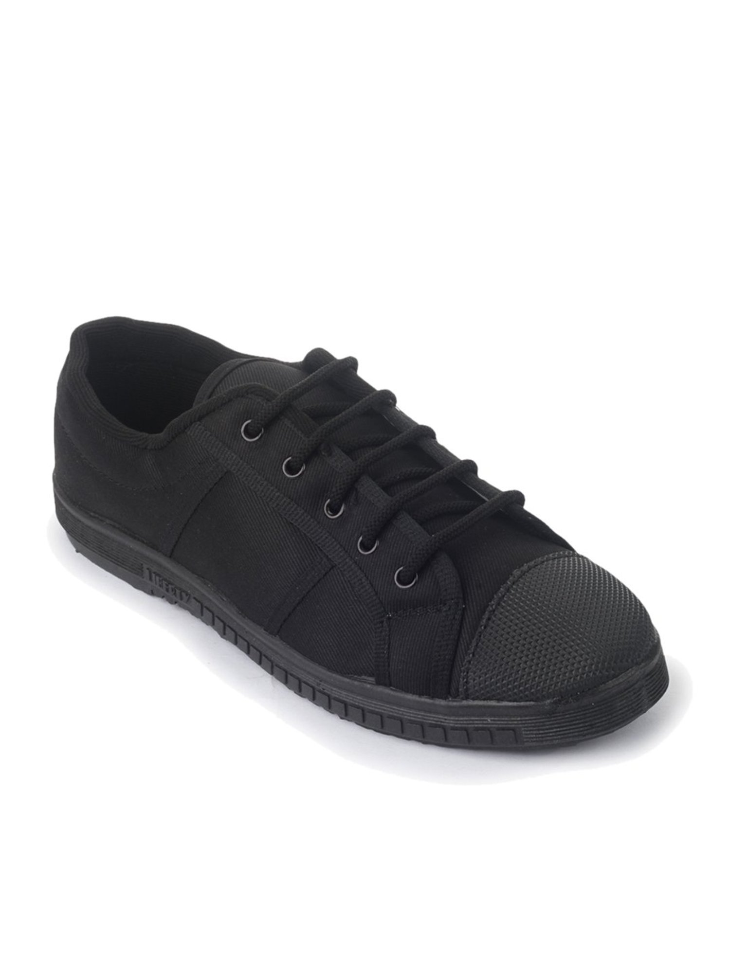 Gliders by Liberty Kids Black Casual Sneakers