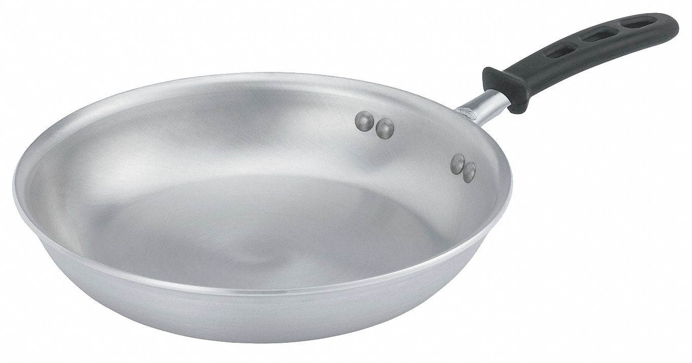 VOLLRATH 67610 Alum Fry Pan,Non-Stick,Dia 10