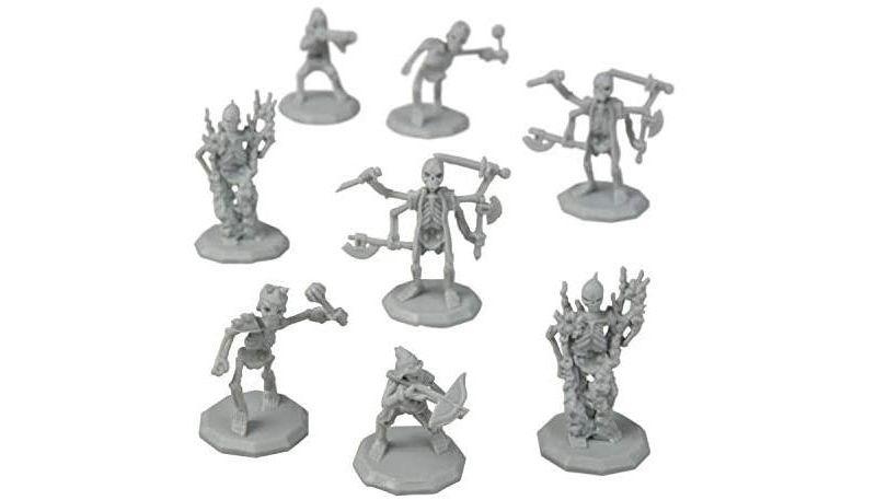 Monster Protectors Painted Fantasy Gnoll Mini Figures for D&D - 1", 8 Pieces