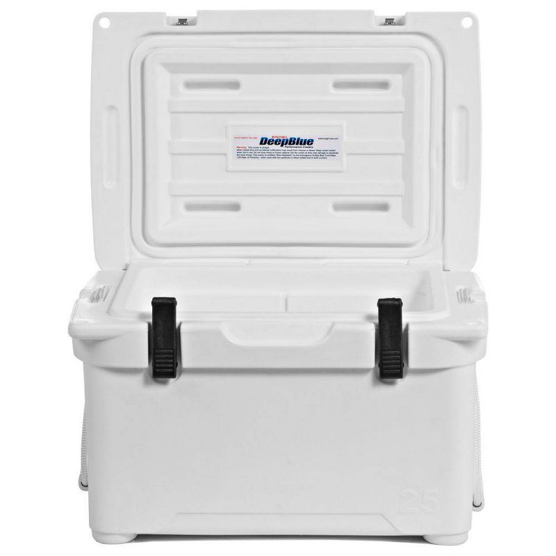 Engel 5.2 Gallon Portable Roto-Molded Ice Cooler 24 Can Capacity, White
