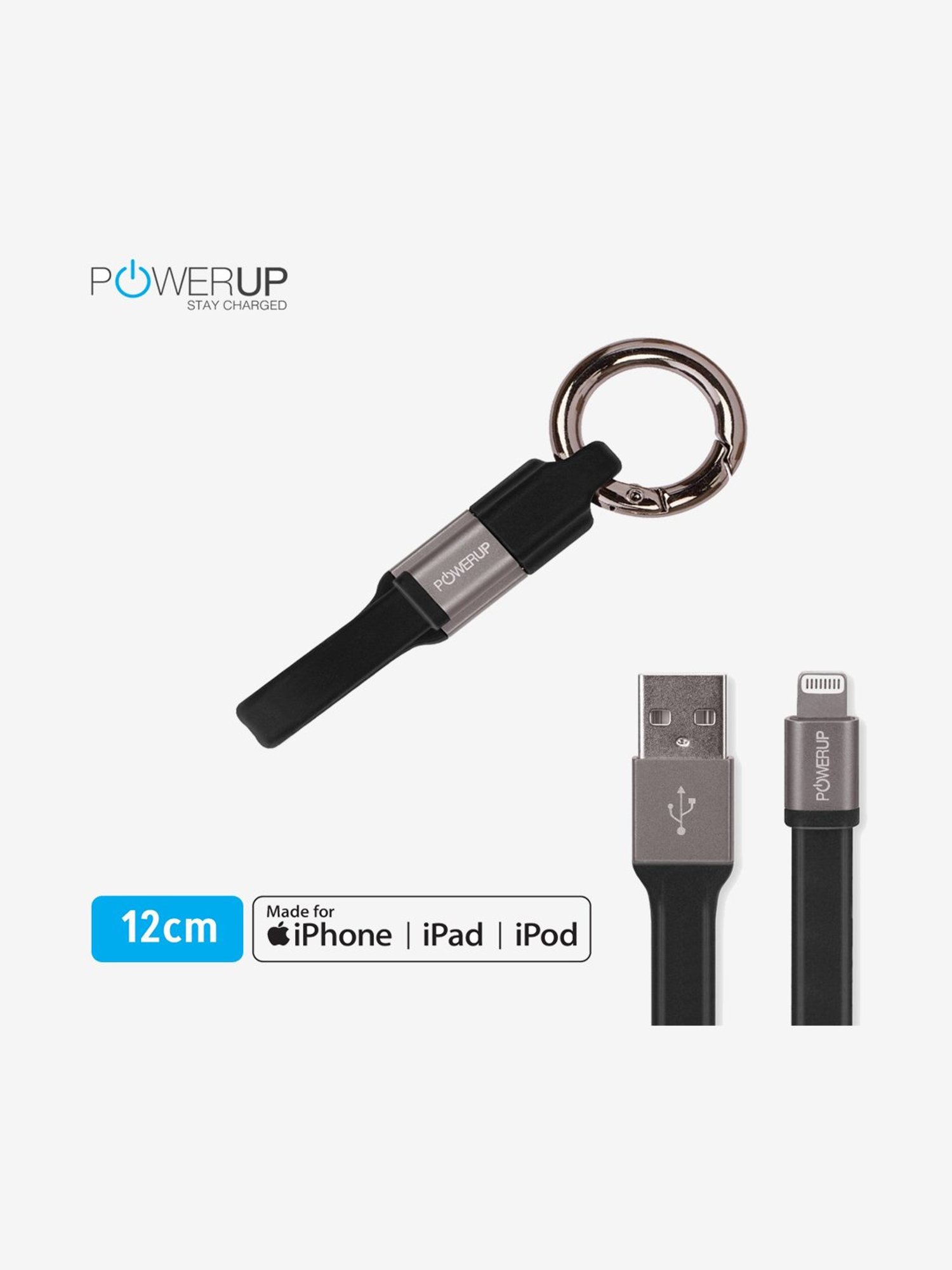 Moerdon MUC-C4C100W 100 Watt Fast Charging Data transfer Cable (Black)