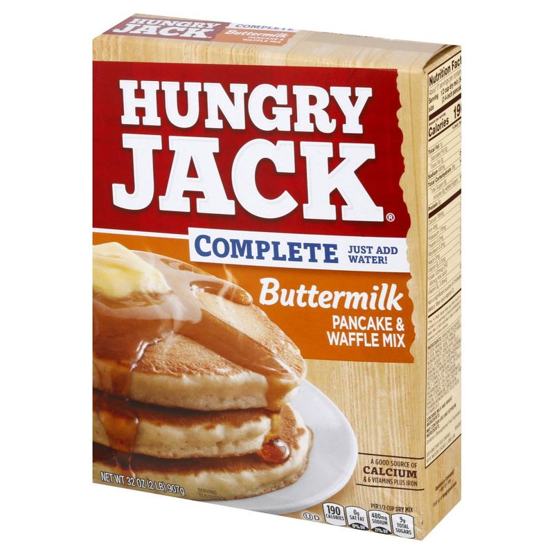 Hungry Jack Complete Buttermilk Pancake & Waffle Mix - 32oz