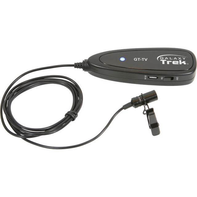 Galaxy Audio Trek Series GT-V Battery-Powered Wireless Lavalier Mic System #GTVX
