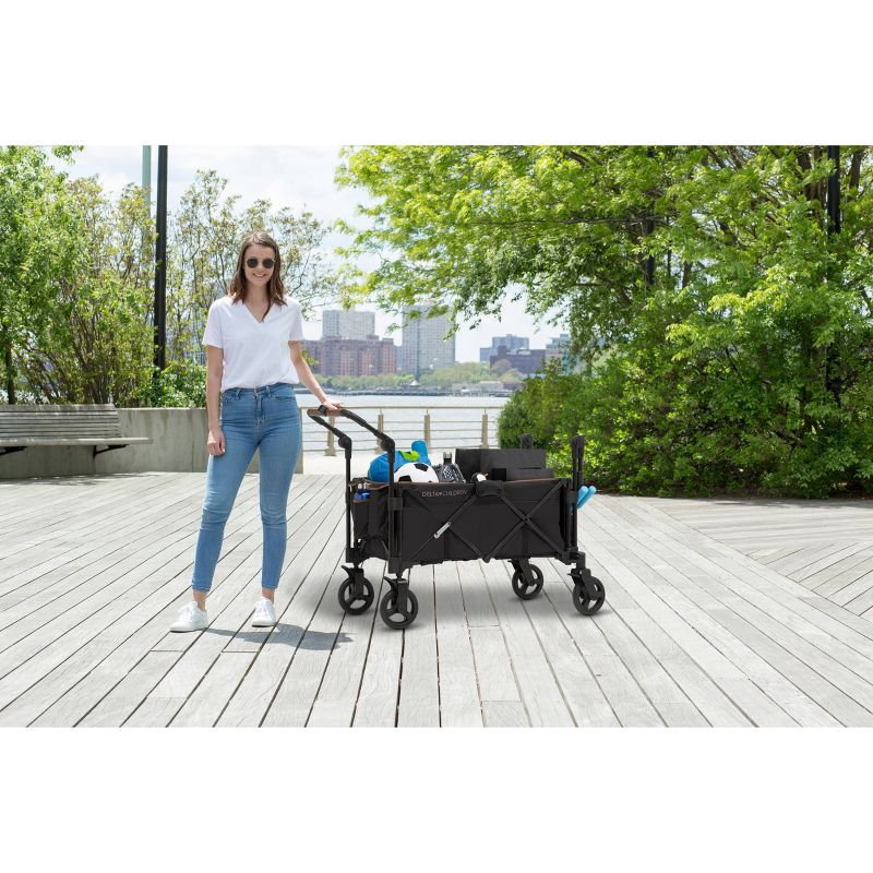 Larktale Caravan Stroller Wagon Chassis - Mornington Gray